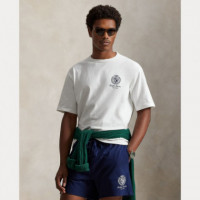 Camisetas Hombre Camiseta POLO RALPH LAUREN Relaxed Fit White
