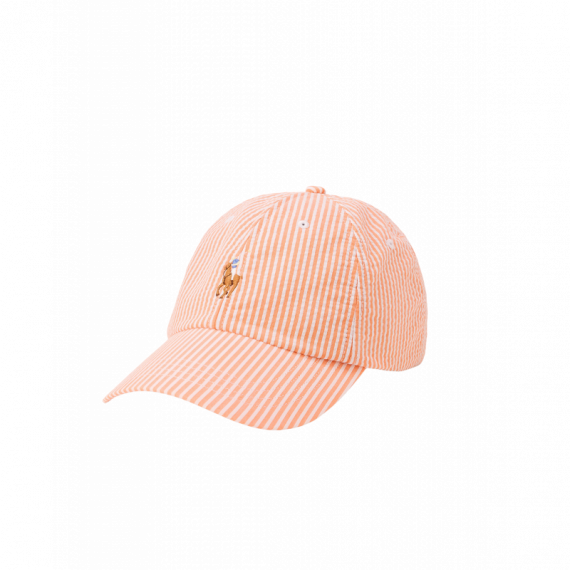 Gorros y Gorras Gorra POLO RALPH LAUREN Seersucker Peach