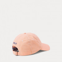 Gorros y Gorras Gorra POLO RALPH LAUREN Seersucker Peach