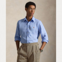 Camisas Camisa POLO RALPH LAUREN Lino Custom Slim Austin Blue