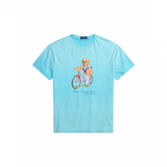 Camisetas Hombre Camiseta POLO RALPH LAUREN Summer Bear Perfect Turquoise