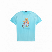 Camisetas Hombre Camiseta POLO RALPH LAUREN Summer Bear Perfect Turquoise