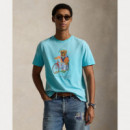 Camisetas Hombre Camiseta POLO RALPH LAUREN Summer Bear Perfect Turquoise