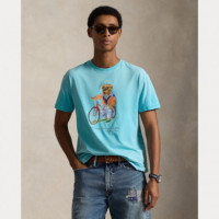 Camisetas Hombre Camiseta POLO RALPH LAUREN Summer Bear Perfect Turquoise