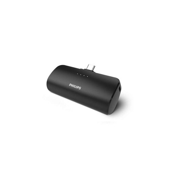PHILIPS Bateria Externa 2500Mah Con Conector Tipo C DLP2510C/00 Negro