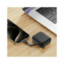 ACEFAST Bateria Externa Portatil 10000mAh 20W M15 Negra Cable Usb C Integrado