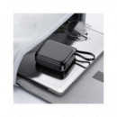 ACEFAST Bateria Externa Portatil 10000mAh 20W M15 Negra Cable Usb C Integrado