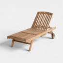 Tumbona de Jardín Skagen Reclinable de Exterior en Madera de Teca Hartman®  HARTMAN OUTDOOR FURNITURE