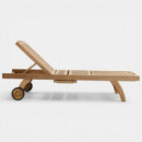 Tumbona de Jardín Skagen Reclinable de Exterior en Madera de Teca Hartman®  HARTMAN OUTDOOR FURNITURE