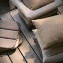 Cojín de Asiento Bahama Delphine para Silla de Jardín Color Silver Hartman®  HARTMAN OUTDOOR FURNITURE