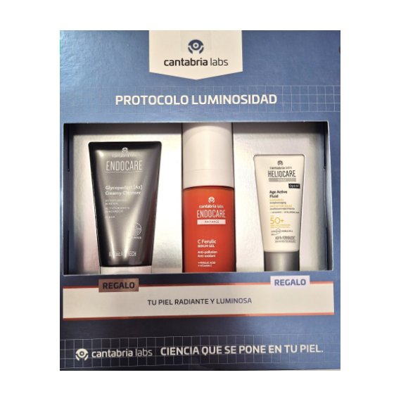 ENDOCARE RADIANCE+REGALO AGE ACTIVE FLUID+GLYCOP