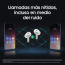 Auriculares Bluetooth Samsung Galaxy Buds4 PRO Blanco