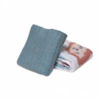 Pack 2 Muselinas HAPPYMAMI