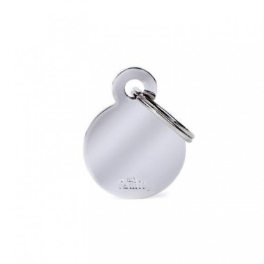 MY FAMILY c&iacute;rculo lat&oacute;n cromado peque&ntilde;o