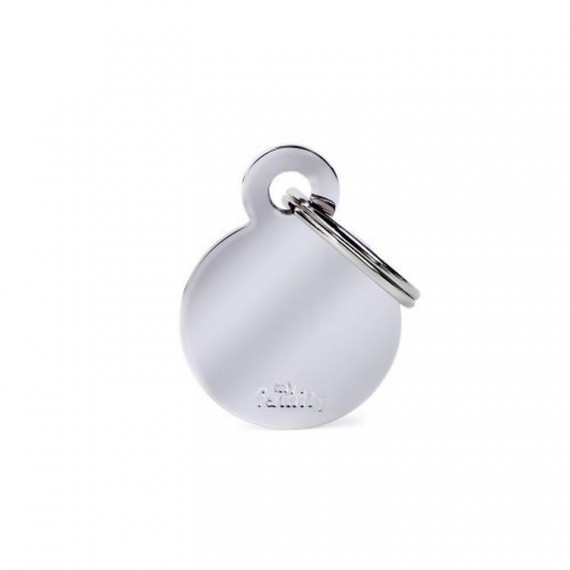 MY FAMILY círculo latón cromado pequeño