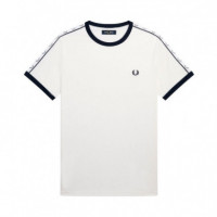 Camiseta Ringer con Cinta  FRED PERRY