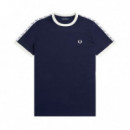 Camiseta Ringer con cinta