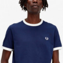 Camiseta Ringer con cinta