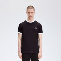 Camiseta Ringer con Cinta  FRED PERRY
