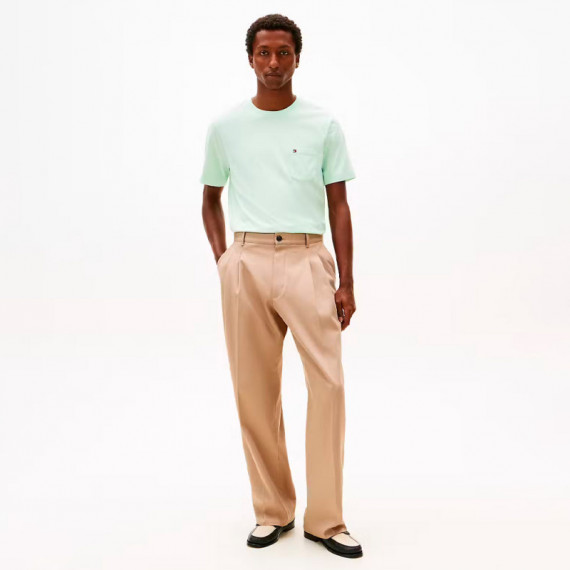 Camiseta de punto con cuello redondo