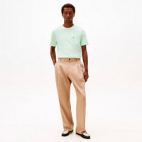 Camiseta de punto con cuello redondo