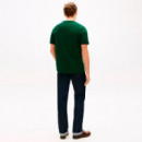 Camiseta de punto con cuello redondo