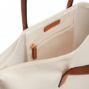 Bolso tote con monograma TH