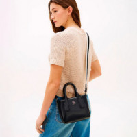 Bolso tote Essential con logo metalizado