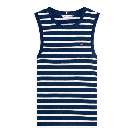 Camiseta sin mangas de corte slim