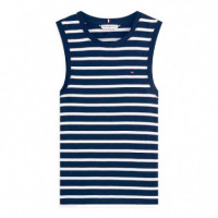 Camiseta sin mangas de corte slim