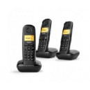 Telefono Inalambrico Siemens GIGASET A170 Trio Dect Negro L36852-H2802-D211