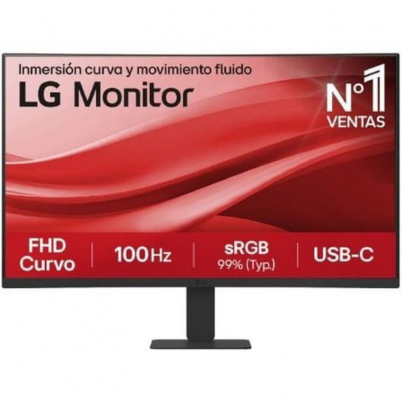 LG MONITOR CURVO 27U421A-B 27 NEGRO HDMI / USB-C / 5MS / VESA