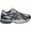 DEPORTIVO ANTE+MALLA AZUL+BLANCO