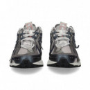 DEPORTIVO ANTE+MALLA AZUL+BLANCO