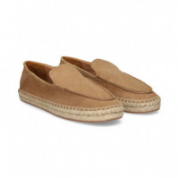 ALPARGATA MOCASIN ANTE BEIGE