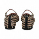 MERCEDES TRENZADO NEGRO+BEIGE