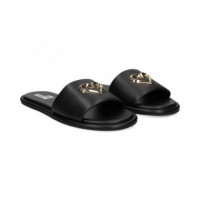 PALA CORAZON PIEL NEGRO