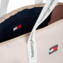 Bolso tote Essential con inscripción