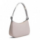 Bolso Essential con inscripción en bandolera