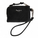 Cartera con cierre de cremallera