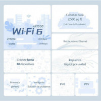 ACCESS POINT TENDA EX3 AX1500 MESH WIFI 6 ( PACK 2