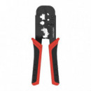 CRIMPADORA VENTION METALICA RJ45 RED/BLACK
