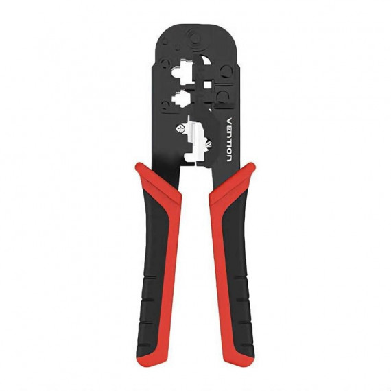 CRIMPADORA VENTION METALICA RJ45 RED/BLACK