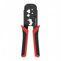 CRIMPADORA VENTION METALICA RJ45 RED/BLACK