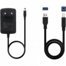 DOCK HDD TOOQ 3.5/2.5 SATA CLONE OTB USB 3.0 BLACK