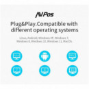 LECTOR AVPOS CODIGOS 1D +2D + QR BP760 OMNIDIRECCI