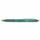 Bolígrafo de Gel Borrable Retráctil Pilot Frixion Clicker 0.7 mm Verde