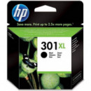 Cartucho de Tinta Negro Original HP 301XL de Alta Capacidad