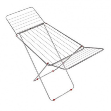 Tendedero Met&aacute;lico Plegable Confortime de 18 Metros, Plateado