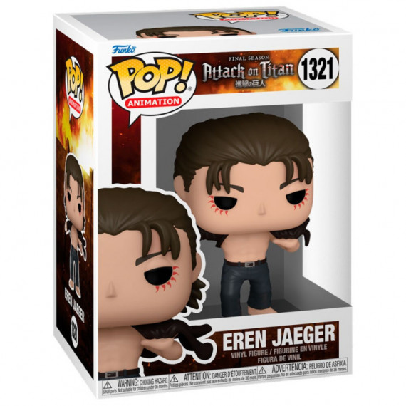 FUNKO Pop Eren Jeager Ataque a los Titanes 1321